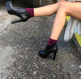 Blanc de Chadè Ashley Platform Minis