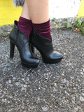 Blanc de Chadè Ashley Platform Minis