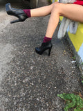 Blanc de Chadè Ashley Platform Minis