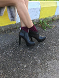 Blanc de Chadè Ashley Platform Minis