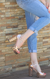 BDC Inspired Catrina heels in Rose Gold