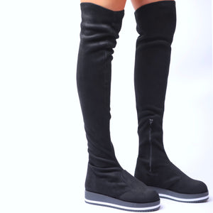 Nefeli Over-the-Knee Sports-Grind Boots