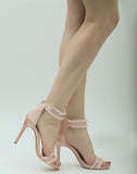 BDC Inspired Coya heels in light pink