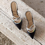 Blanc de Chadé timeless mules